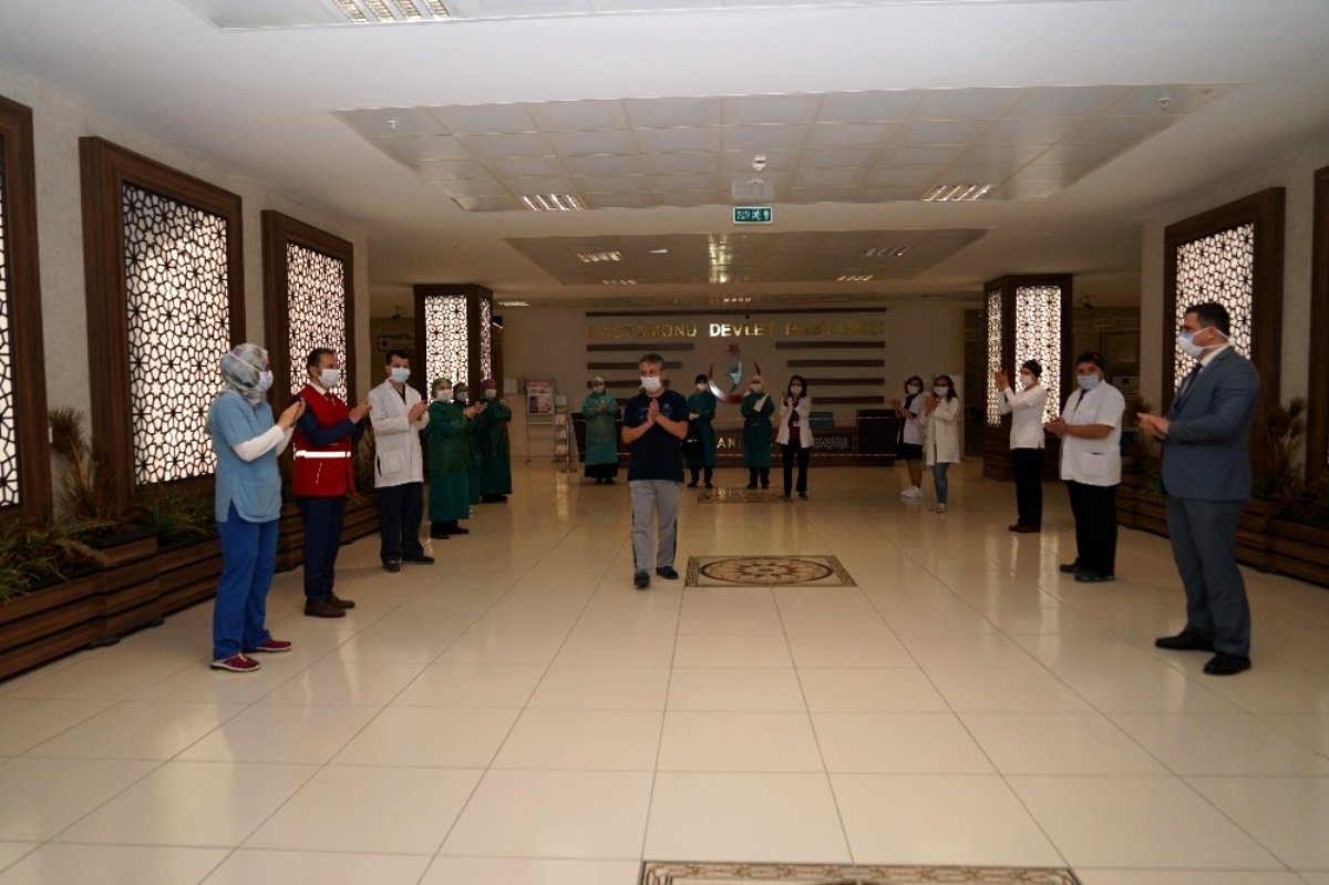 Kastamonu da ikinci plazma tedavisi uygulanan hasta taburcu edildi