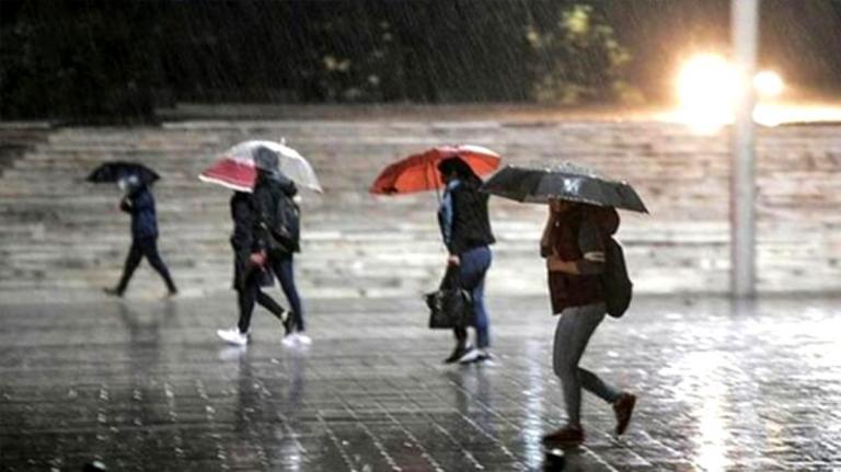 Meteoroloji den 5 il için sağanak yağış uyarısı