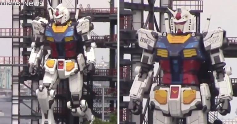 Japonların 18 metre’lik, 25 ton ağırlığındaki robotu