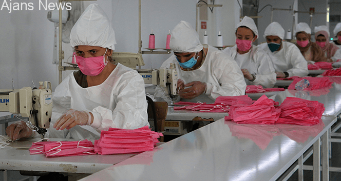 COVİD-19’u yok eden maske seri üretimde