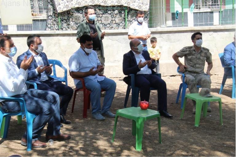 Kaymakam Çiftçi’den trafik kazasından hayatını kaybedenlerin ailesine ziyaret