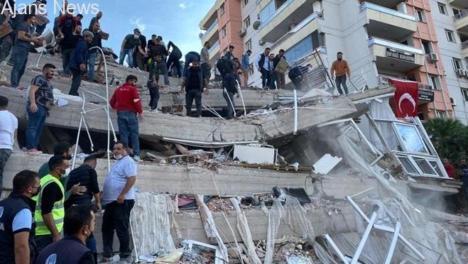 İzmir’de 6,6 büyüklüğünde deprem: 4 ölü 120 yaralı