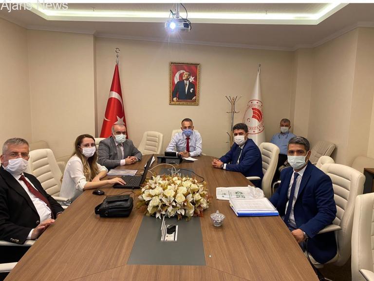 imar çalışmaları için Batman Belediyesi Ankara’da