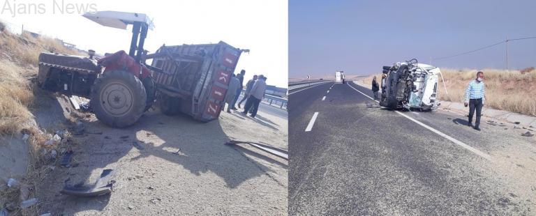 Diyarbakır’da kaza:  2 yaralı
