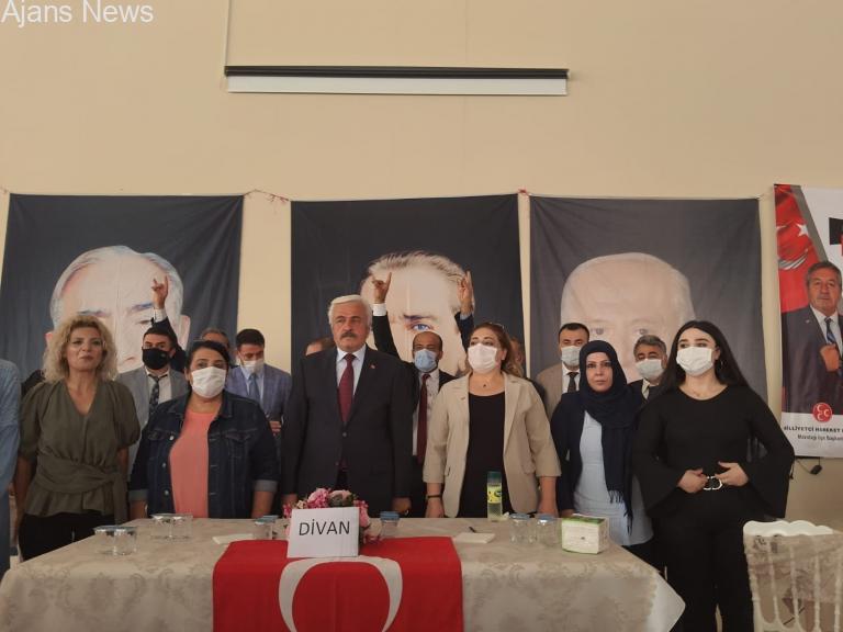 Mazıdağ’da MHP . Olağan Kongresi gerçekleşti