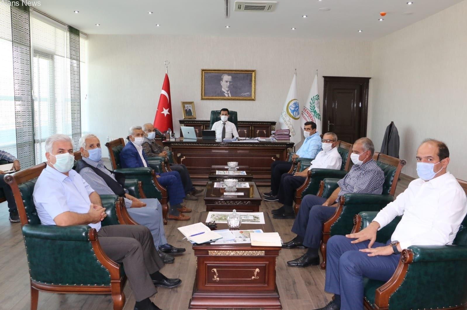 Yenişehir Kaymakamı Beşikci muhtarları dinledi