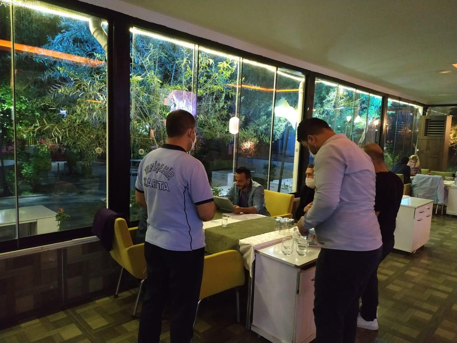 Yenişehir Belediyesi kafe ve restoranlar denetlendi