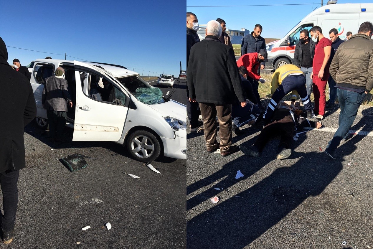 Diyarbakır’da kaza: 2’si ağır 4 yaralı