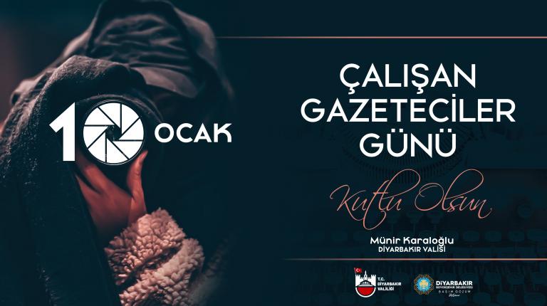 Karaloğlu’nun ’10 Ocak Çalışan Gazeteciler Günü’ Mesajı