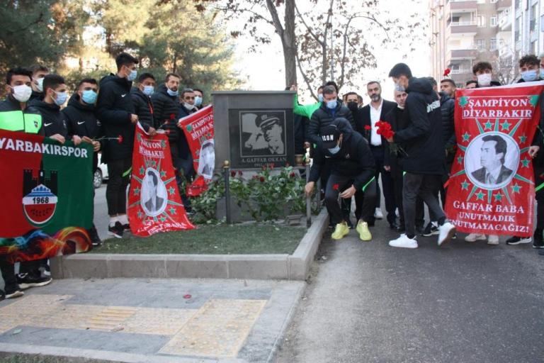 Diyarbekirspor, Ali Gaffar Okkan ve silah arkadaşlarını andı
