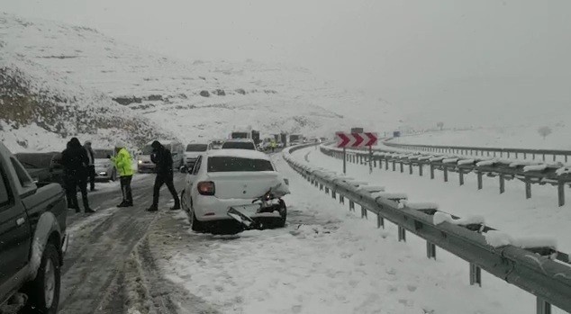 Mardin’de zincirleme kaza