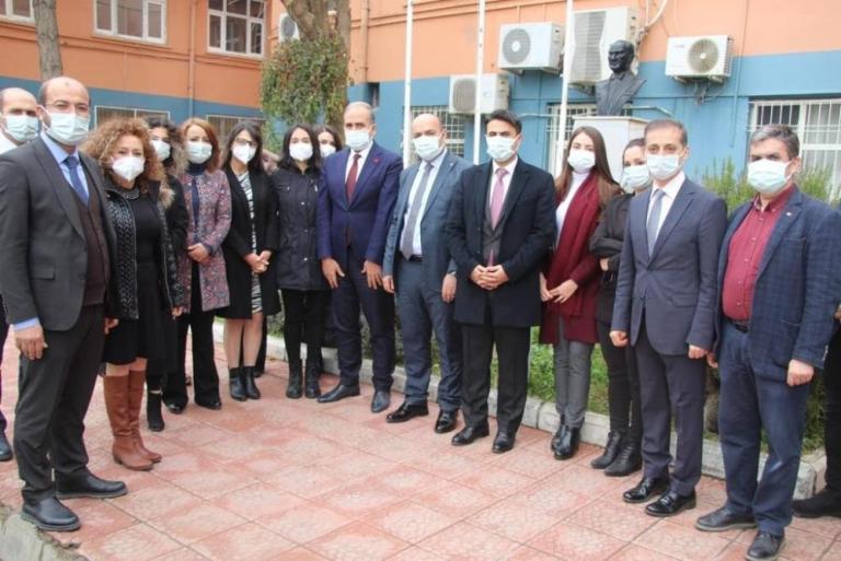 Sur Kaymakamı İlçe Sağlık Müdürü ile bir araya geldi