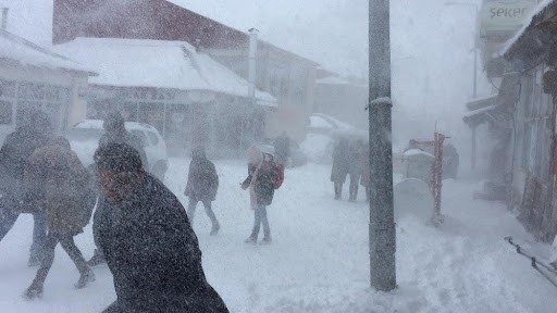 Bingöl’de kar ve tipi etkili oluyor