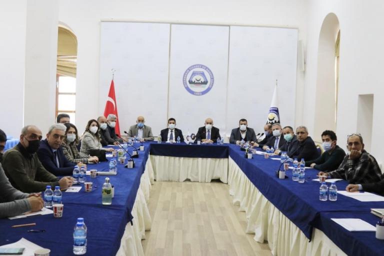 Diyarbakır kurumları Mezopotamya Tarım ve Hayvancılık Fuarı için toplandı