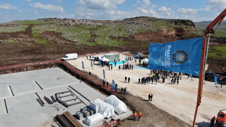 Diyarbakır’da 20 milyon dolarlık EKAY tesisinin temeli atıldı