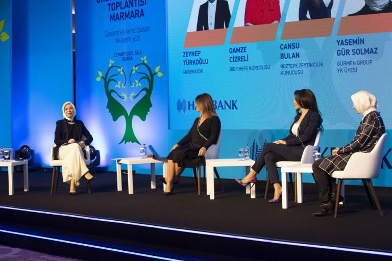 Halkbank, 100 bin kadın girişimciye destek