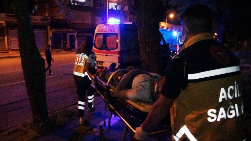 Sur’larda düşen genç ağır yaralandı
