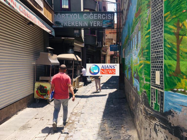 Diyarbakır’ın tarihi sokakları ciğercilerin mekanı haline geldi