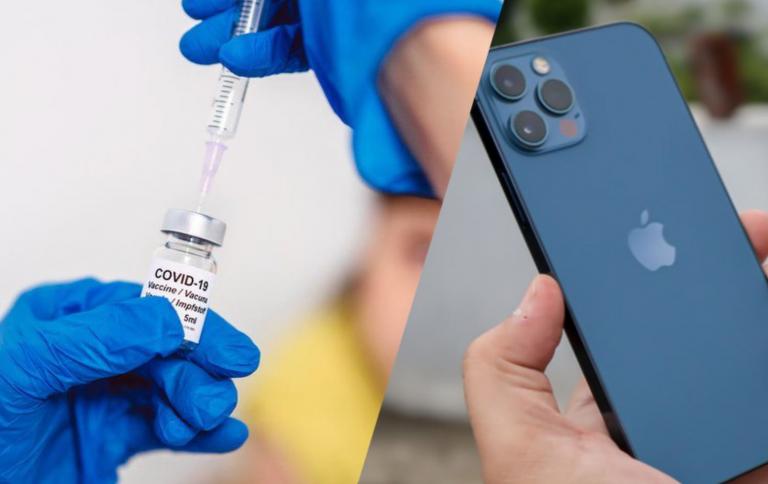 Aşı olana iPhone telefon verilecek