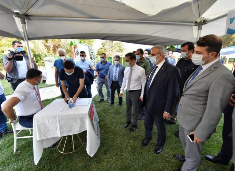 Diyarbakır Öğretmenevinde Covid-19 aşı uygulama noktası kuruldu