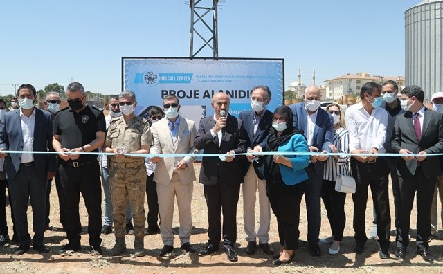 Mardin’de bin 500 kişinin istihdam edileceği yatırımın temeli atıldı