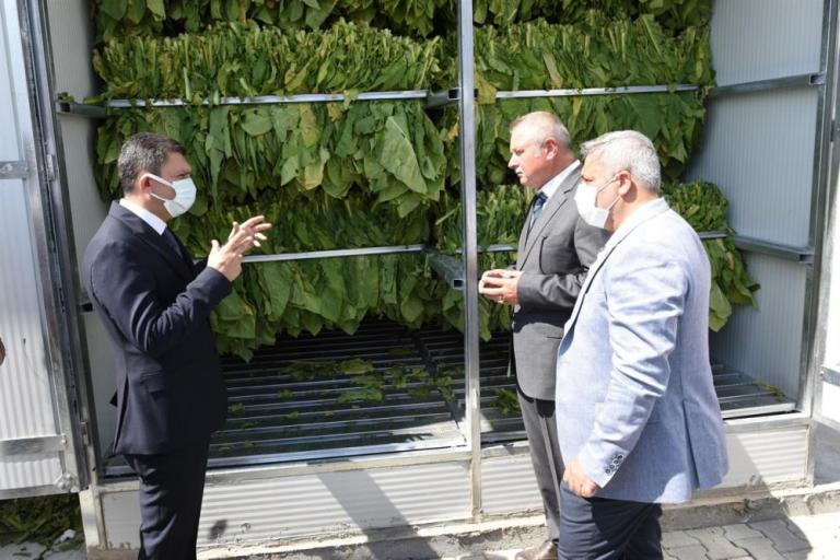 İlk tütün kurutma fabrikası Batman’da açıldı