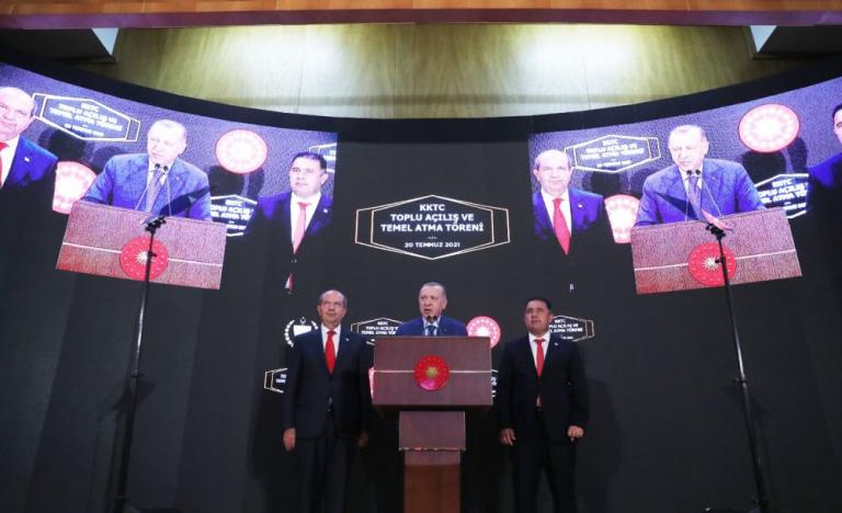 Erdoğan: Kıbrıs Türkü’nün güven ve huzur içinde yaşaması bizim için her şeyden önemlidir