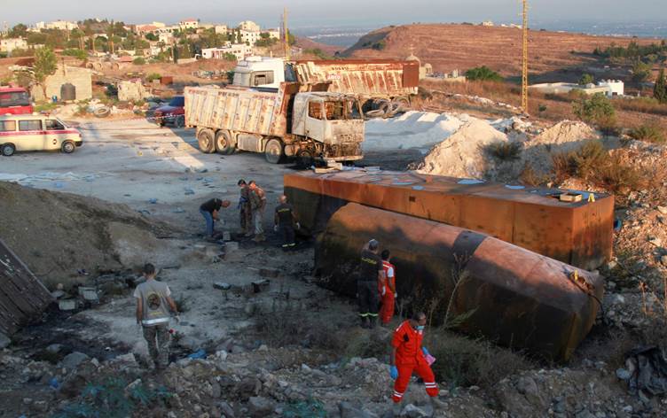 Lübnan’da akaryakıt tankeri patladı:28 ölü, 79 yaralı