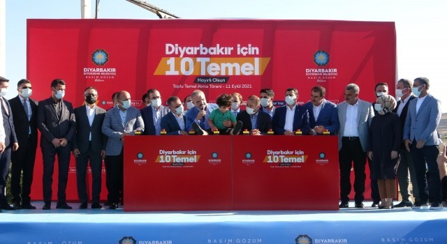 Diyarbakır’da 10 projenin temeli Vali Karaloğlu tarafından atıldı