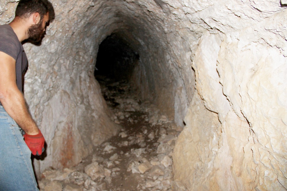 Muğla’da 60 metre uzunluğunda tonozlu tünel bulundu