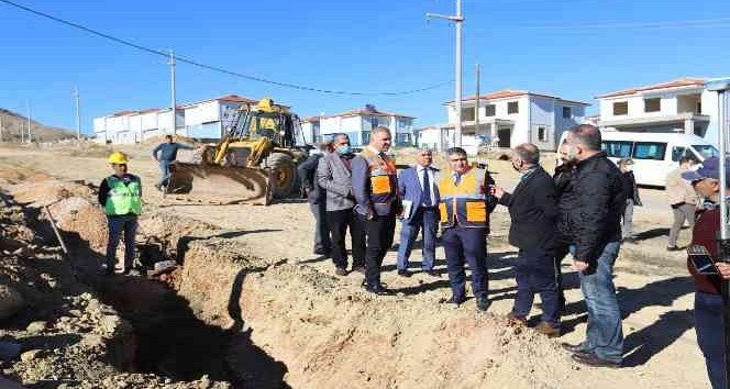 Tutşi Ergani Orhan Doğan Caddesini denetledi