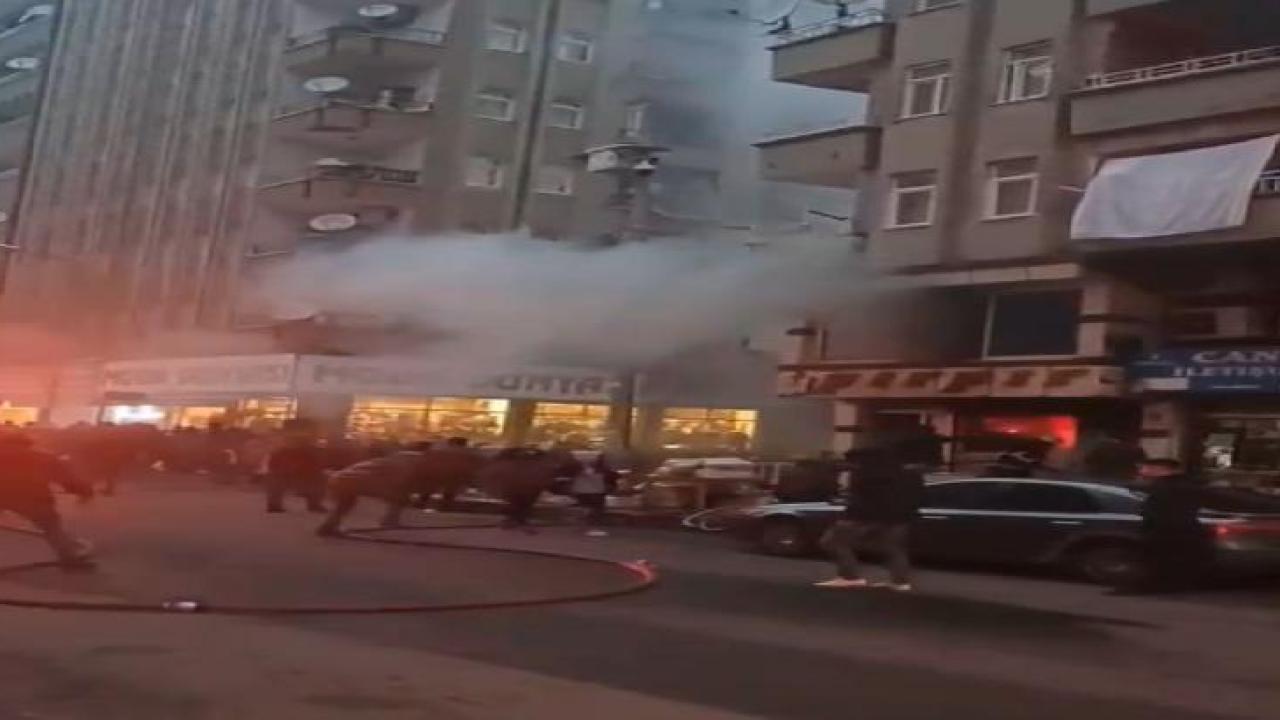 Diyarbakır’da korkutan yangın, restoran kül oldu
