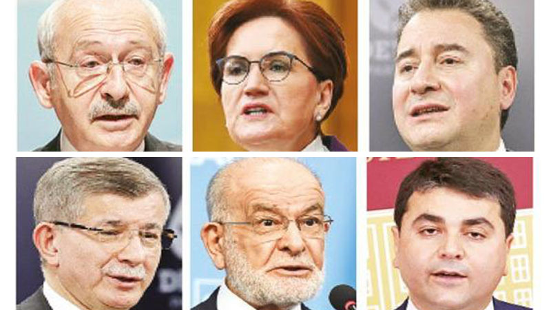 Muhalefet liderleri ilk kez bir araya geliyor
