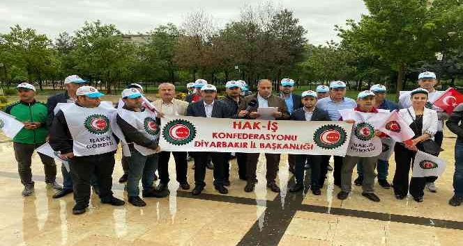 Diyarbakır HAK-İŞ 1 Mayıs kutlaması