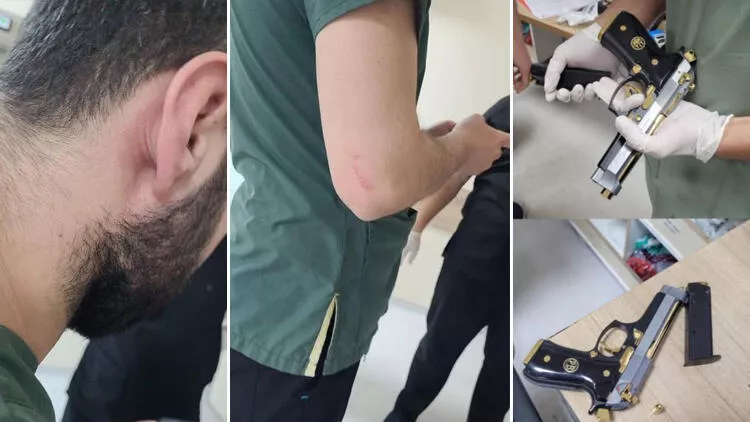 Diyarbakır’da bir kişi doktoru Önce darp etti sonra silah çekti