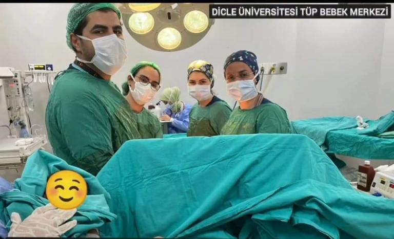 Diyarbakır ‘da Tüp bebekte büyük başarı
