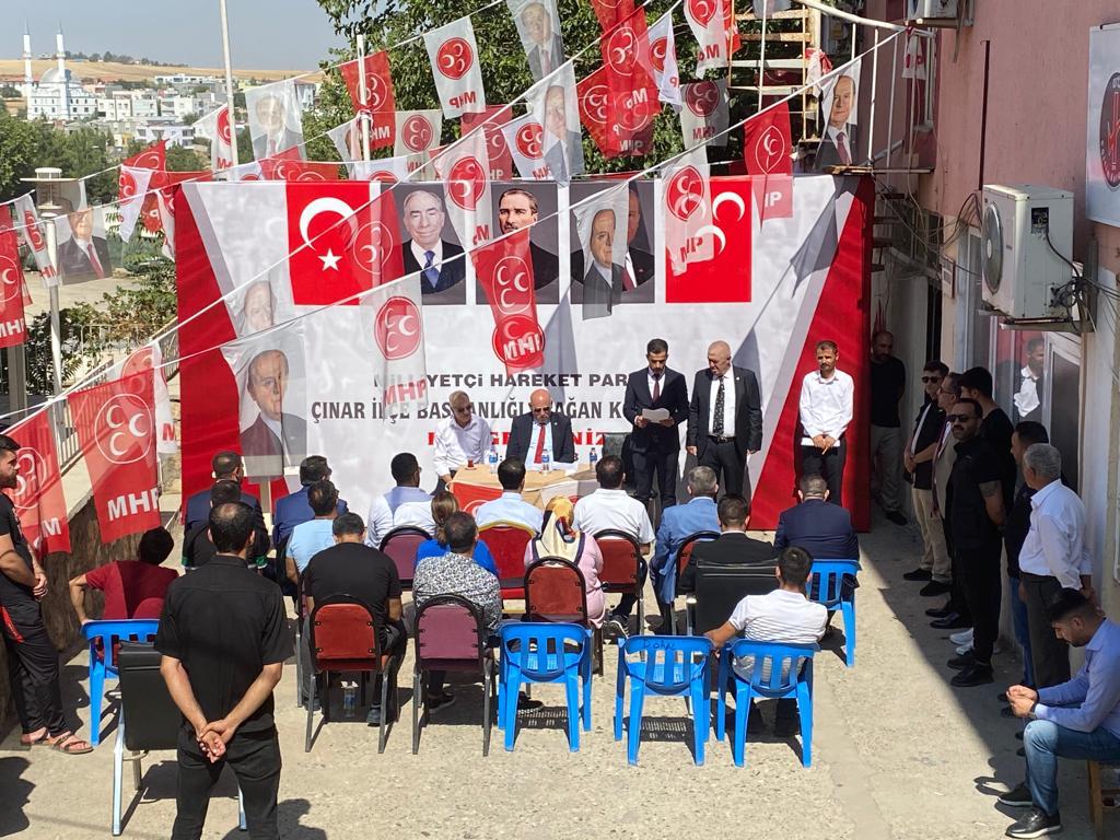 MHP Çınar İlçe Kongresini Yaptı