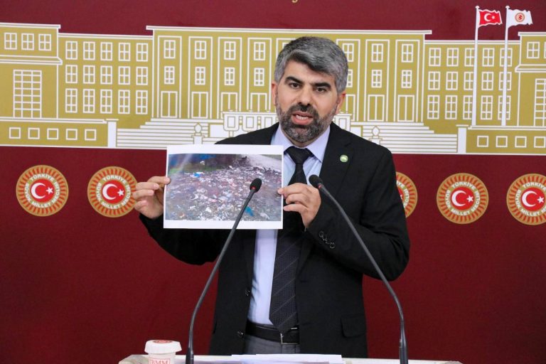 HÜDA PAR Büyükşehir Belediye Başkan Adayı Dinç, TBMM’de