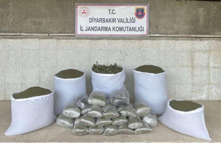 Diyarbakır’da 173 Kilo Esrar Ele Geçirildi