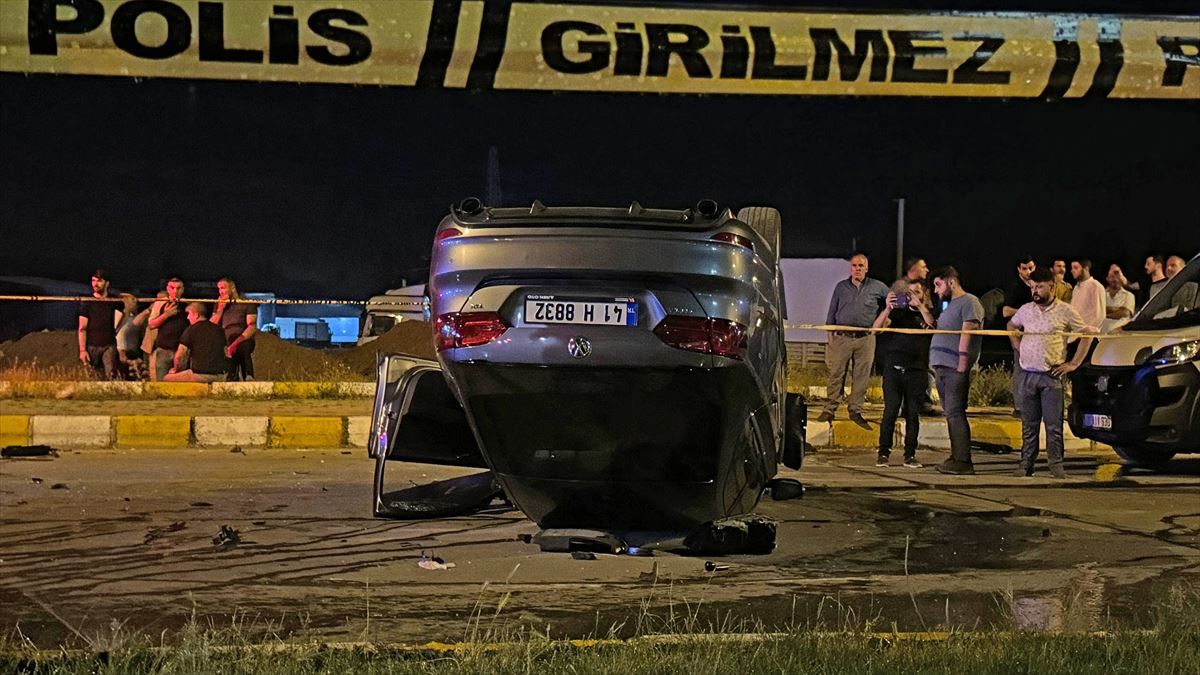 Muş’ta kaza: 2 ölü, 4 yaralı
