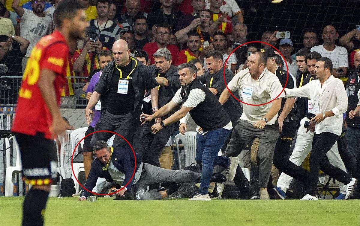 Fenerbahçe Başkanı Ali Koç,saldırıya uğradı