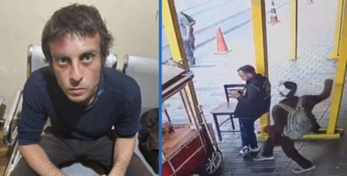 Polisin boynunu bıçak saplayan zanlı yakalandı!