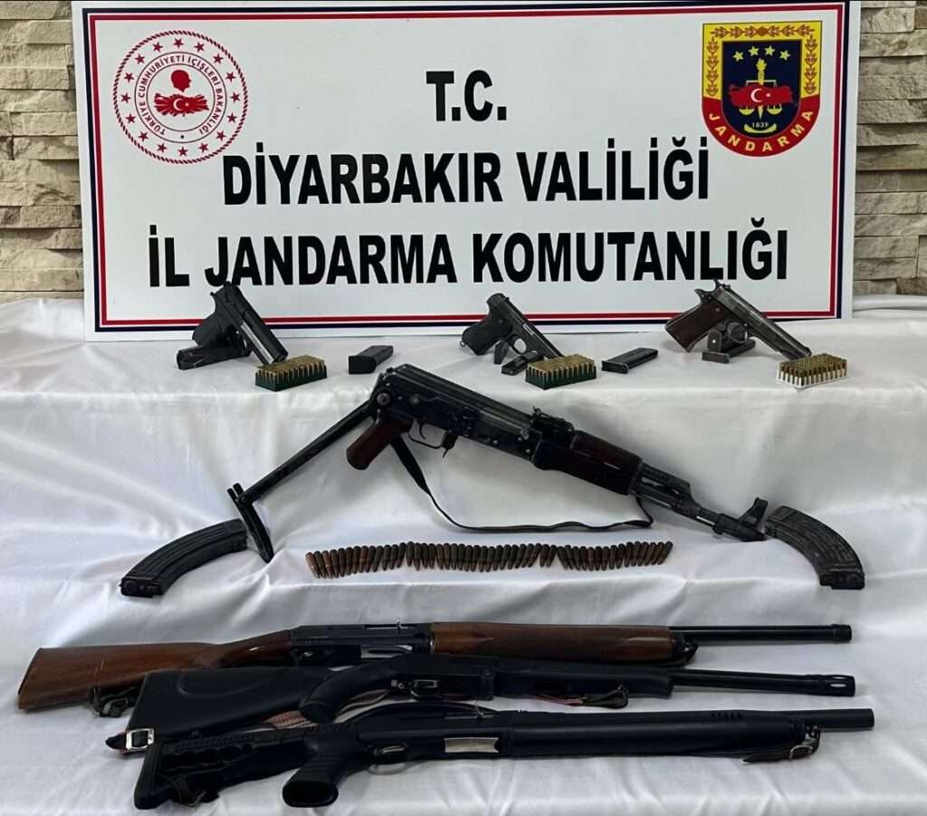 Diyarbakır’da Silah Kaçakçılığı Operasyonu: 1 kişi tutuklandı