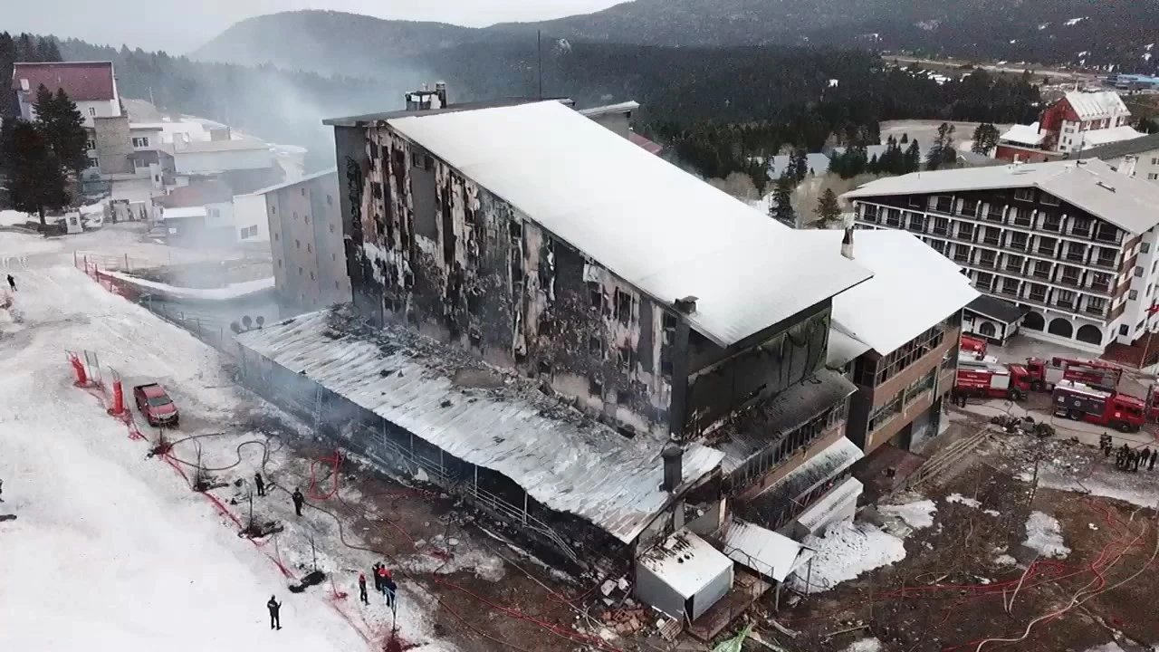 Bursa Uludağ’da Otel Yangını: 2 ölü
