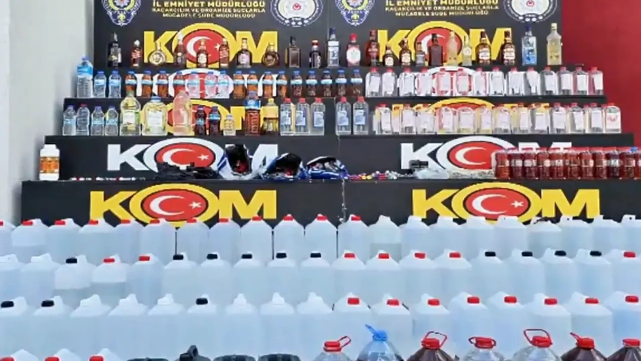 81 ilinde sahte içki operasyonu: 137 gözaltı