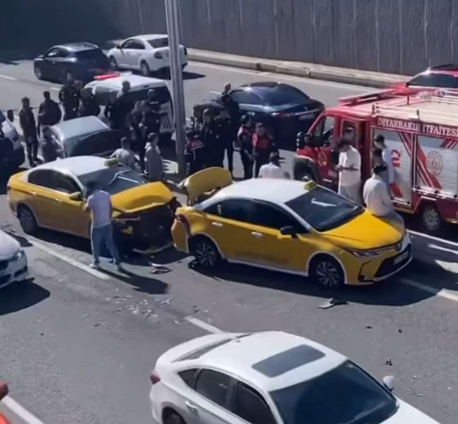 Diyarbakır Zincirleme Kaza: Yaralılar var