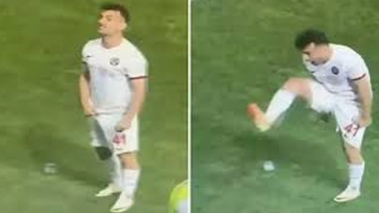 Amedspor,çirkin hareketinden ötürü Burak Süleyman’ı TFF’ye şikayet edecek