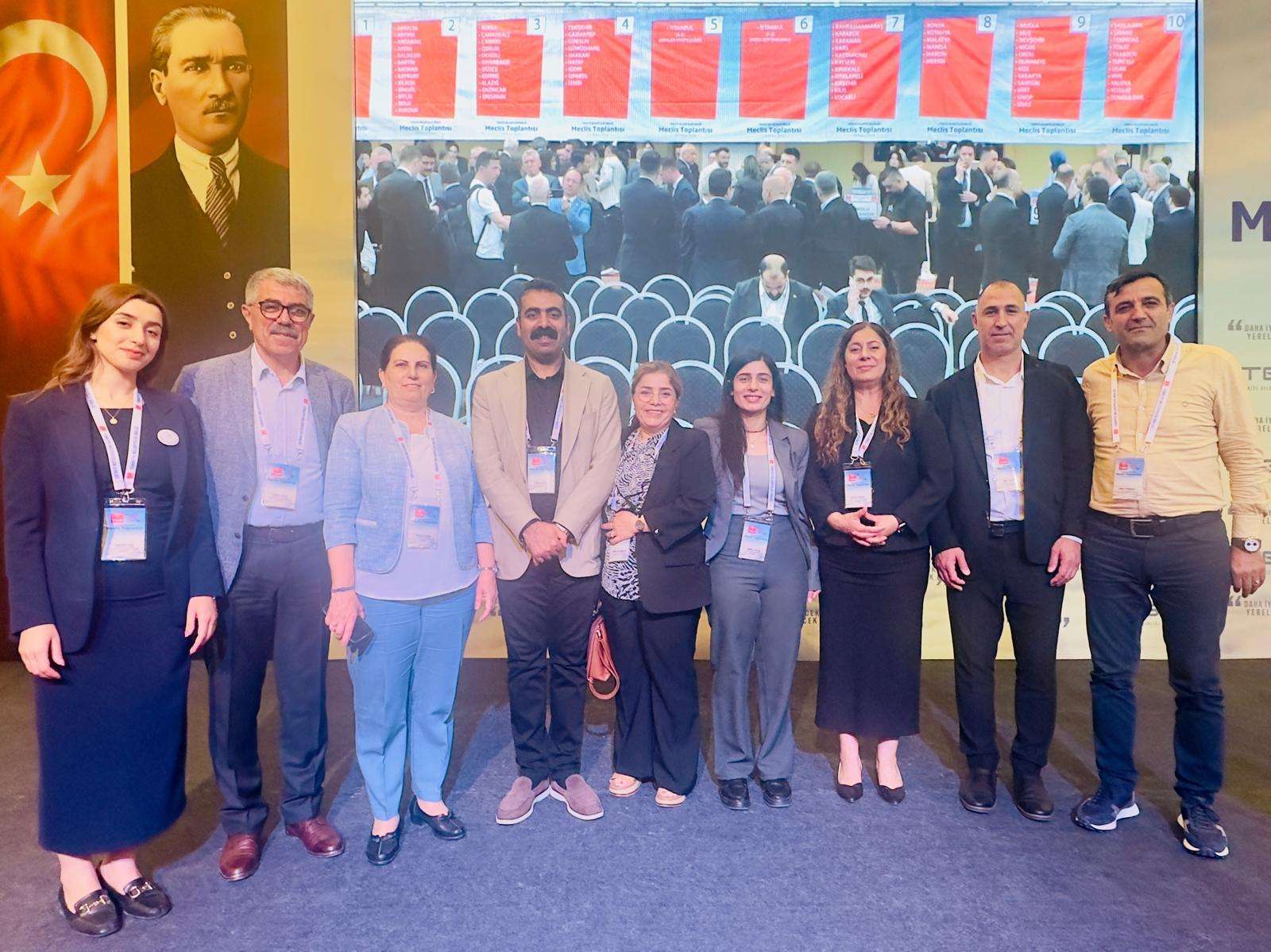 Diyarbakır Büyükşehir Belediyesi Eş Başkanı Hatun,TBB Meclis Toplantısı’na katıldı