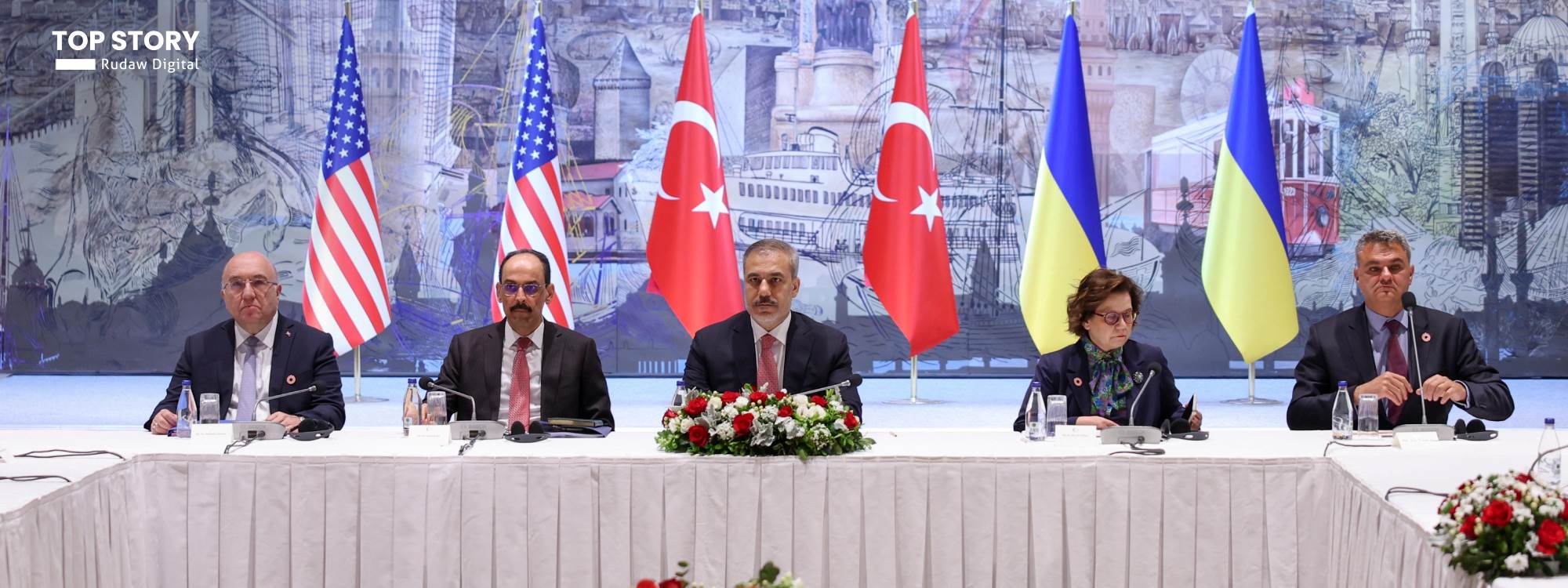 Türkiye-ABD-Ukrayna toplantısı başladı