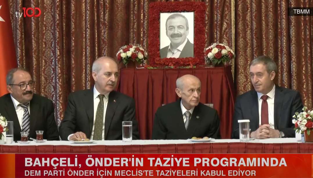 Bahçeli, Meclis’teki Sırrı Süreyya Önder anmasına katıldı